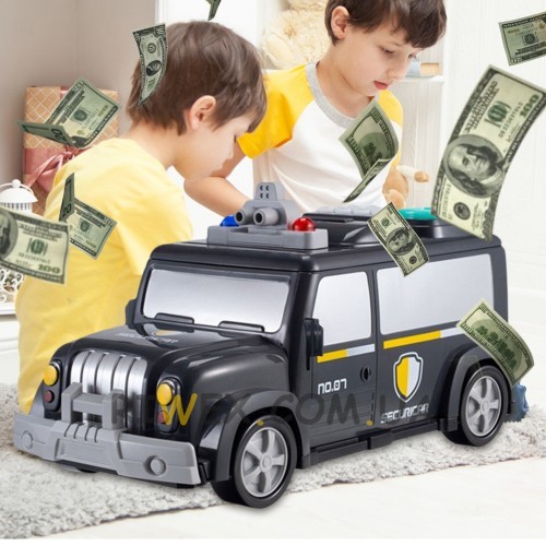 Электронная детская машина копилка-сейф Money transporter 589-11B