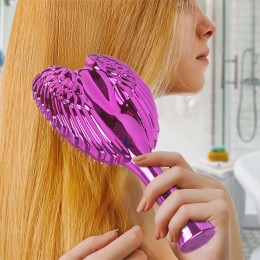 Гребінець для всіх типів волосся Крила Ангела, Фіолетовий (740)