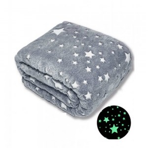 Светящийся плющевый плед Магическое небо, 1х1,5 м (237) Светящийся плющевый плед Магическое небо, 1х1,5 м (237)