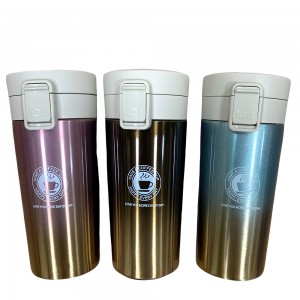 Термокружка з нержавіючої сталі з захистом від випадкового відкриття, 350 мл (237)