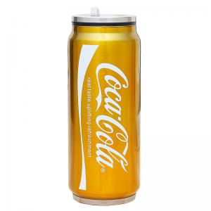 Термокружка в дизайне Coca Cola 500 мл в ассортименте EL-195 желтая (237)