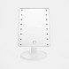 Настільне косметичне дзеркало Mirror c LED підсвічуванням 16 світлодіодів Білий