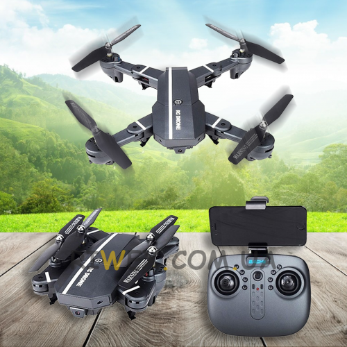 Складной квадрокоптер RC DRONE 8807, с HD-камерой (205)
