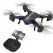 Складной квадрокоптер RC DRONE 8807, с HD-камерой (205)