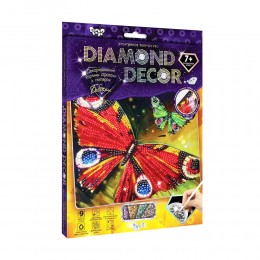 Набір для творчості Diamond Art Картина зі стразами Метелики 20х25 см (IGR24)