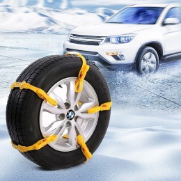 Автомобильные противоскользящие цепи для снега на шины 10 шт. + сумка (237)