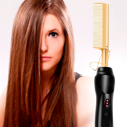 Расческа-выпрямитель для всех типов волос High Heat Brush 1237 (B)