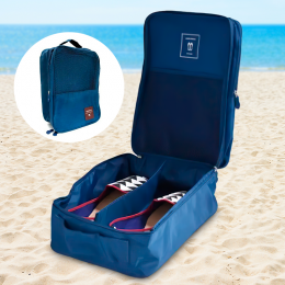 Дорожня сумка органайзер для взуття Travel Series Shoes Pouch темно-синій (509)
