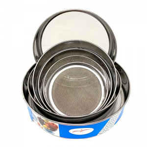 Набір сито для просівки борошна (6 шт. різного діаметру) Round Strainer 0178 (212)