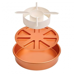 Антипригарная керамическая форма для выпечки COPPER CHEF PERFECT CAKE PAN 2819 (212)