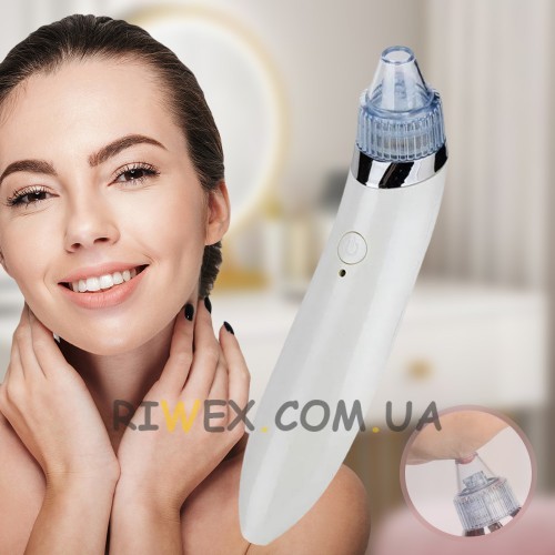 Вакуумний апарат для чищення пор та обличчя Beauty Skin Care Specialist XN-8030, Білий
