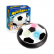 Футбольний літаючий м'яч аеробол для гри вдома з LED підсвічуванням Hoverball (чорний)