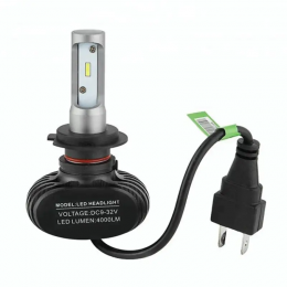 Комплект светодиодных автомобильных LED-ламп S1 H7 (ЖЯ) 