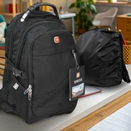 Рюкзак SwissGear Wenger CH 8810 з дощовиком, Чорний