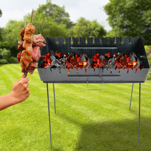 Двухуровневый раскладной мангал на 12 шампуров, толщина металла 2 мм (2020) Двухуровневый раскладной мангал на 12 шампуров, толщина металла 2 мм (2020)
