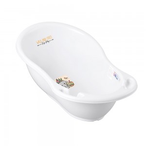 Детская ванночка Tega Baby DZ-005-103 Дикий запад: Слоненок, Белый (SB)