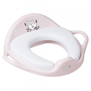 Туалетне сидіння М'яке Tega Baby PB-LIS-020-130 Plus baby Маленька лисичка, Рожевий (SB)