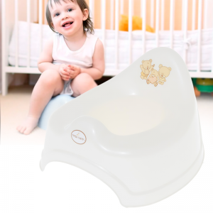 Дитячий горщик "Медведики" (біла перлина) Tega Baby MS-001-118 (SB)