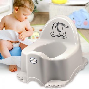 Горшок Tega Baby SL-001-162 ЭСО-Слоник, Серый (SB)
