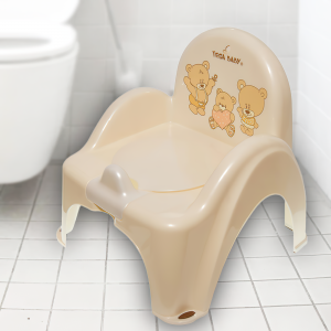 Детский горшок-стульчик "Мишки" (бежевый) Tega Baby MS-012-119 (SB)