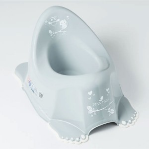 Детский горшок TEGA BABY SO-001-106 Сова с противоскользящей резиной, Серый (SB)