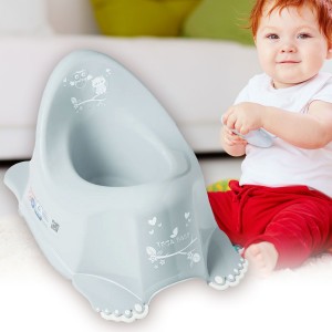 Детский горшок TEGA BABY SO-001-106 Сова с противоскользящей резиной, Серый (SB)