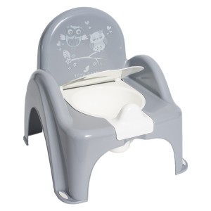 Дитячий горщик-стільчик TEGA BABY SO-010-106 Сова, Сірий (SB)