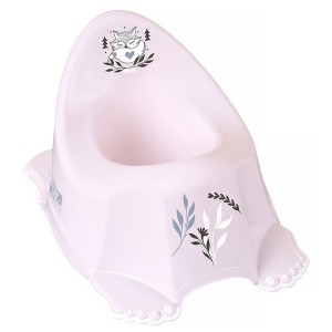 Дитячий горщик TEGA BABY PB-LIS-001-130 Plus baby Маленька лисичка, Рожевий (SB)