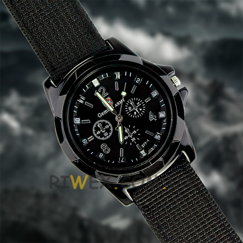 Наручные кварцевые часы мужские Swiss Army (черные)