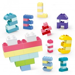 Детский конструктор BanBao ЕТ982 Большие блоки Интересные цифры, 80 элм. (SB)