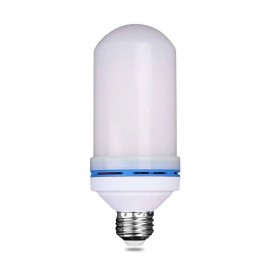 Світлодіодна лампа з ефектом мерехтливого полум'я 7 Вт, 2200K (теплий білий)