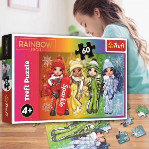 Пазлы Trefl 17380 Радостные куклы Подруги, 60 элм. (SB)