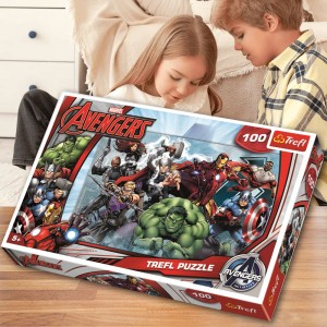 Пазлы Trefl 16272 Время атаковать / Дисней Марвел, 100 элм. (SB) Пазлы Trefl 16272 Время атаковать / Дисней Марвел, 100 элм. (SB)