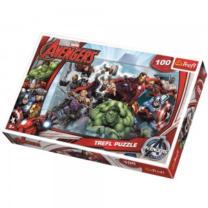 Пазлы Trefl 16272 Время атаковать / Дисней Марвел, 100 элм. (SB) Пазлы Trefl 16272 Время атаковать / Дисней Марвел, 100 элм. (SB)
