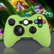 Силиконовая защитная накладка (чехол) для геймпада Xbox 360, Салатовый (206)