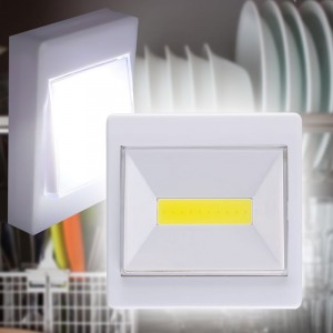 Светодиодный светильник переносной на батарейках COB Light Switch, в виде выключателя (626)
