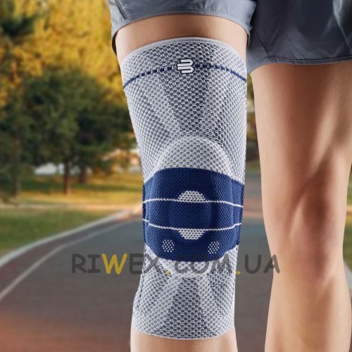 Фиксатор коленного сустава KNEE SUPPORT, Серый (205)