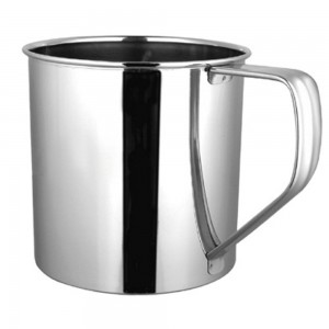 Кружка из пищевой нержавейки Steel mug 8 см, 250 мл (959)