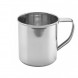 Кружка з нержавіючої харчової сталі Steel mug 9 см, 400 мл (959)