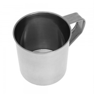 Кружка з нержавіючої харчової сталі Steel mug 9 см, 400 мл (959)