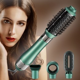 Фен-щітка для волосся VGR V-493 4 в 1 з 2 режимами нагрівання 1000 Вт, Зелений (219)