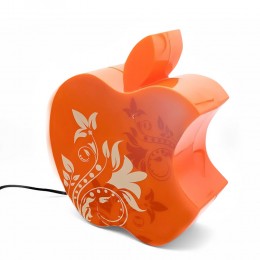 Нічник яблуко Apple зі шнуром і вимикачем 220V