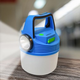Подвесной фонарь светильник SH-911 аккумуляторный светодиодный с солнечной панелью LED с крючком 3 режима 140*105 мм, Синий
