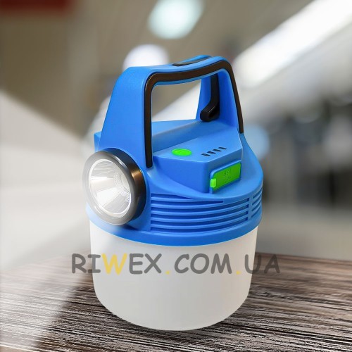 Підвісний ліхтар світильник акумуляторний SH-911 світлодіодний із сонячною панеллю LED з гачком 3 режими 140*105 мм, Синій