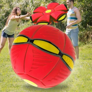 Детский игровой складной летающий мяч трансформер Flat Ball Disc Красный (Х05/1494) Детский игровой складной летающий мяч трансформер Flat Ball Disc Красный (Х05/1494)