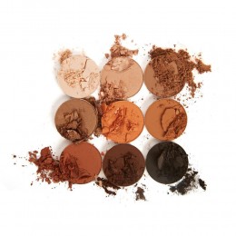 Палетка теней Kylie Kyshadow The Bronze Palette, Матовые