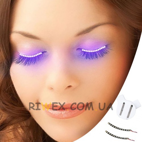 Светодиодные накладки на ресницы - Led lashes
