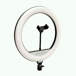 Кільцева світлодіодна лампа з утримувачем для смартфона (діаметр 33 см) Ring Fill Light BD330