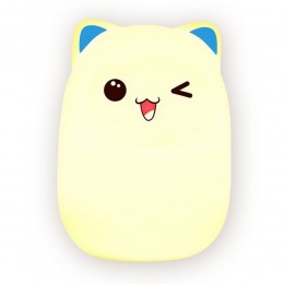 Нічний світильник силіконовий котик Light Cat Silicone Lamp EL-543-15 (237)