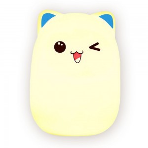 Ночной светильник силиконовый котик Light Cat Silicone Lamp EL- 543-15 (237)